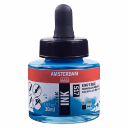 Amsterdam 17205170, Bleu, 30 ml, 1 pièce(s), King'S Blue