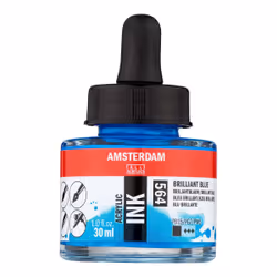 Amsterdam 17205640, Bleu, 30 ml, 1 pièce(s), Brilliant Blue
