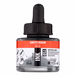 Amsterdam 17207100, Gris, 30 ml, 1 pièce(s), Neutral Grey