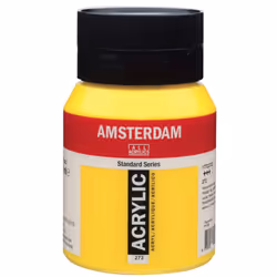 Amsterdam Standard, 500 ml, Jaune, Bouteille, Résiste aux intempéries