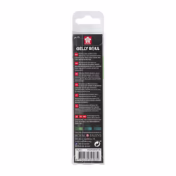 Sakura Gelly Roll Stylos à encre gel avec bouchon Noir, Blanc 3 pièce(s)