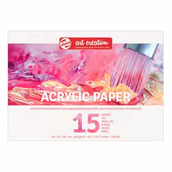 Talens 9316002M, papier d'art, 290 g/m², 15 feuilles