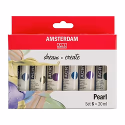 Amsterdam 17820506, Multicolore, Peinture acrylique, Liquide, 6 pièce(s)