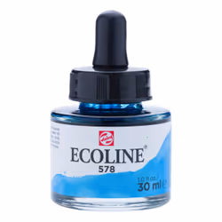 Talens 11255781, Cyan, 30 ml, 1 pièce(s)