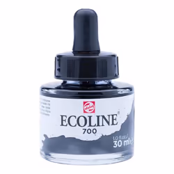 Talens 1257001, Noir, Peinture aquarelle, Liquide, 30 ml