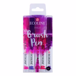 Talens 11509910, 5 pièce(s), Rose, Violet, Multicolore, Rond, Encre à base d'eau, Ampoule