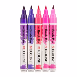 Talens 11509910 marqueur 5 pièce(s) Rose, Violet