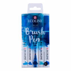 Talens 11509905, 5 pièce(s), Bleu, Bleu, Rond, Encre à base d'eau, Ampoule