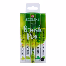 Talens 11509906, 5 pièce(s), Vert, Vert, Rond, Encre à base d'eau, Ampoule