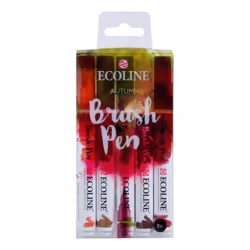 Talens 11509904, 5 pièce(s), Marron, Vert, Orange, Rouge, Multicolore, Rond, Encre à base d'eau, Ampoule