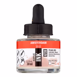 Amsterdam 17208190, Rouge, 30 ml, 1 pièce(s), Pearl Red