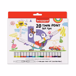 Bruynzeel 60125020, Multicolore, Marqueur peinture, Dur, 20 pièce(s)