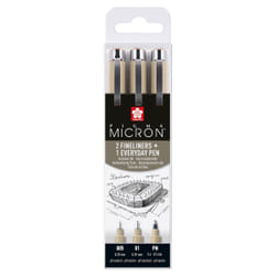 Sakura Pigma Micron stylo fin Noir 3 pièce(s)