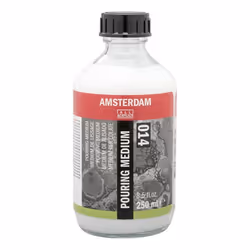 Médium de lissage - Pouring - Peinture acrylique - Amsterdam - 250ml