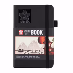 Carnet croquis 9 x 14 cm 140g 80 feuilles Sketch Book Sakura