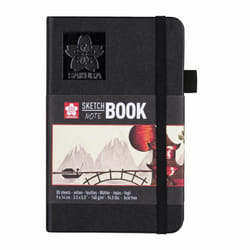 Carnet croquis 9 x 14 cm 140g 80 feuilles Sketch Book Sakura