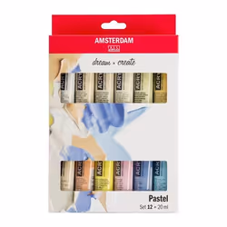 Amsterdam 17820601, Multicolore, Peinture acrylique, Liquide, 12 pièce(s)