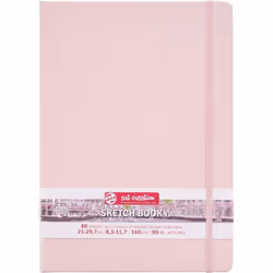 Carnet à croquis / Sketch Book - format A4 (21x297cm) - 80 feuilles - 140g - rose - Royal Talens