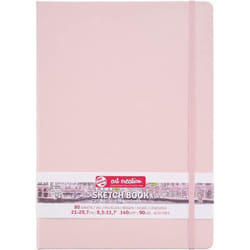Carnet à croquis / Sketch Book - format A4 (21x297cm) - 80 feuilles - 140g - rose - Royal Talens