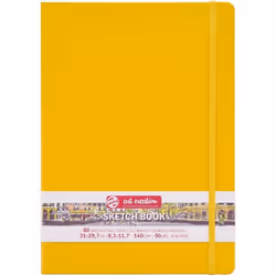 Carnet Croquis A4 jaune 80 Feuilles 140G Royal Talens