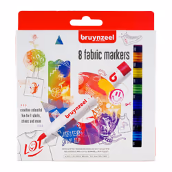 Bruynzeel 60227008, 8 pièce(s), Multicolore, 14 an(s), Pointe du marqueur, Tube, CE