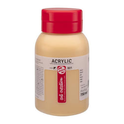 Peinture acrylique - Or - 801 - Pot de 750 ml - Talens Art Creation