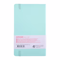 Talens Cahier de Croquis Menthe fraîche 13 x 21 cm 140 g 80 Feuilles