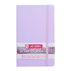 Talens Cahier de Croquis Violet pastel 13 x 21 cm 140 g 80 Feuilles