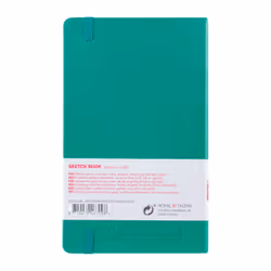 Talens Cahier de Croquis Vert forêt 13 x 21 cm 140 g 80 Feuilles