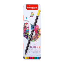 Bruynzeel 60312006 crayon de couleur Bleu, Vert, Orange, Rose, Rouge, Jaune 6 pièce(s)