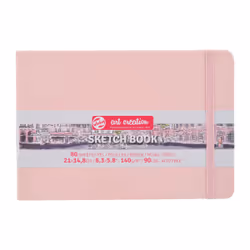 Talens 9314015M, Rose, A5 (148 x 210 mm), 140 g/m², 80 feuilles