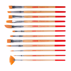 Talens 9099152M, Set de pinceaux, Assortie, Polyester, 12 pièce(s)