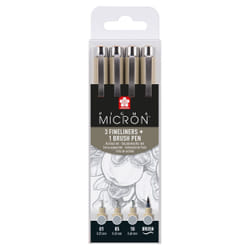 Sakura Pigma Micron stylo fin Gris clair 1 pièce(s)