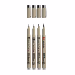 Sakura Pigma Micron stylo fin Gris clair 1 pièce(s)