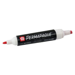 Sakura - Marqueur Permapaque 2 pointes fine en biseau rouge