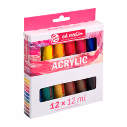 Talens Set acrylique | 12 x 12 ml