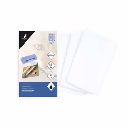 Plastique pour plastifieuse Kangaro - K-16002 - Film de plastification 65 x 95 mm 65 x 95 mm 125 microns 100 feuilles