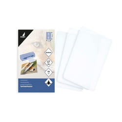Plastique pour plastifieuse Kangaro - K-16002 - Film de plastification 65 x 95 mm 65 x 95 mm 125 microns 100 feuilles