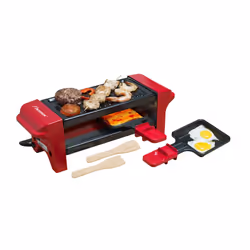 Bestron AGR102 raclette Noir, Rouge