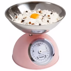Bestron DKW700SD, Balances de cuisine mécaniques, 5 kg, 20 g, Rose