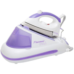 Bestron AST9000 Centrale vapeur 0,8 L Semelle en acier inoxydable Violet, Blanc