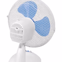 Bestron DDF27W ventilateur Bleu, Blanc