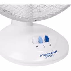 Bestron DDF27W ventilateur Bleu, Blanc