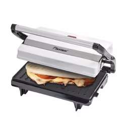 Bestron APM123W gaufrier et appareil à croque-monsieur 700 W Noir, Blanc