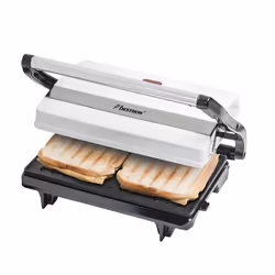 Bestron APM123W gaufrier et appareil à croque-monsieur 700 W Noir, Blanc