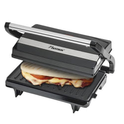 Bestron APM123Z gaufrier et appareil à croque-monsieur 700 W Noir, Acier inoxydable