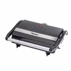 Bestron APM123Z gaufrier et appareil à croque-monsieur 700 W Noir, Acier inoxydable