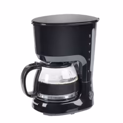 Bestron ACM750Z, Machine à café filtre, 1,25 L, Café moulu, 750 W, Noir