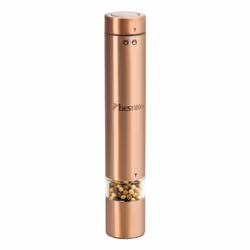 Bestron APS100CO, Moulin à poivre et salière, Cuivre, Vitrocéramique, AAA, 1,5 V, 180 g