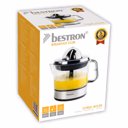 Bestron ACJ350Z presse-agrume électrique 0,7 L 40 W Noir, Transparent - Vue supplémentaire 8